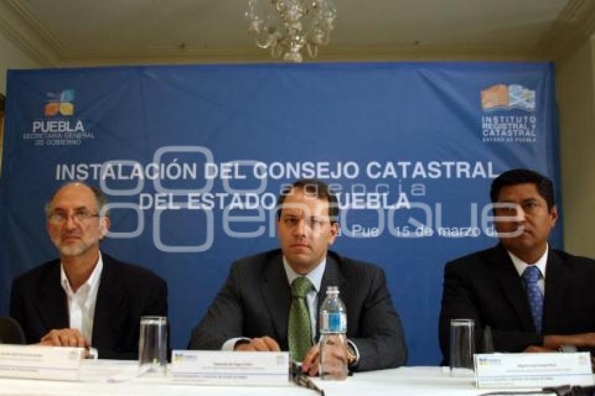 INSTALACION CONSEJO CATASTRAL DEL ESTADO