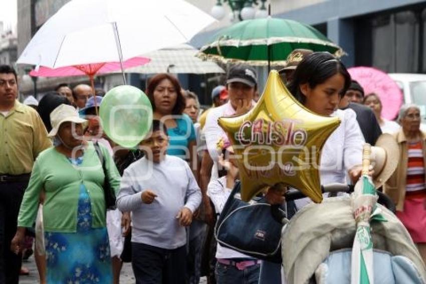 EVANGÉLICOS FESTEJAN NATALICIO BENITO JUÁREZ