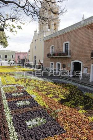 TAPETE MONUMENTAL DE PRIMAVERA