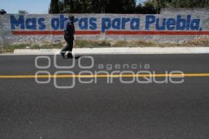 INAUGURAN TRAMO CARRETERA FEDERAL PUEBLA TLAXCALA