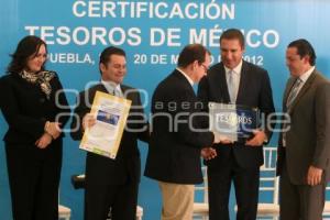 CERTIFICACIÓN "TESOROS DE MÉXICO"