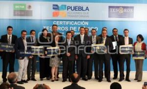 CERTIFICACIÓN "TESOROS DE MÉXICO"