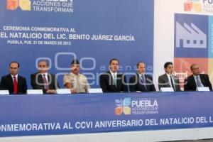 CCVI ANIVERSARIO NATALICIO BENITO JUAREZ