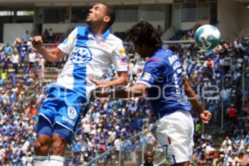 PUEBLA CONTRA CRUZ AZUL.FUTBOL