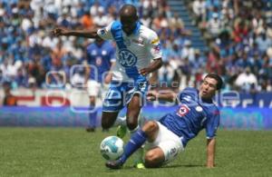 PUEBLA CONTRA CRUZ AZUL.FUTBOL