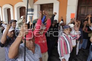 MANIFESTACIÓN . PRESIDENCIA IZÚCAR