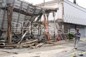 COLAPSA TECHO DE CONSTRUCCIÓN EN LA 43 PTE