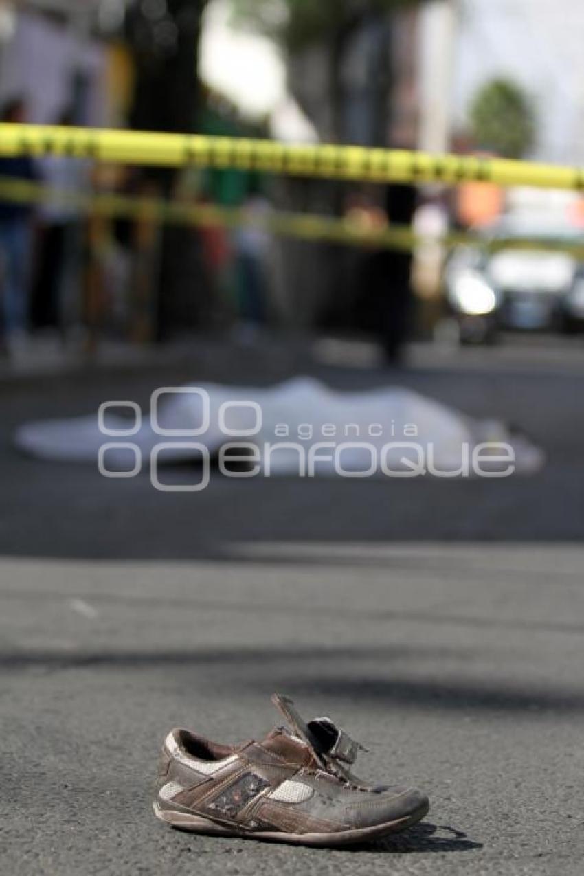 ATROPELLAN MENOR EN 9 NORTE Y 36 PONIENTE