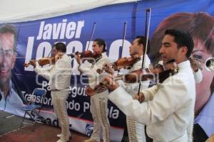 JAVIER LOZANO INAUGURA CASA DE CAMPAÑA