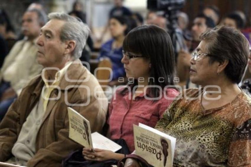 PASIÓN, MÚSICA ANTIGUA