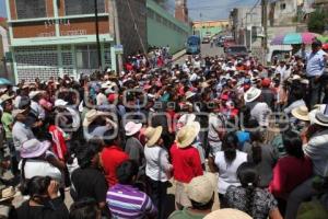 CIERRAN LLAVES DE AGUA EN ACUEXCOMAC