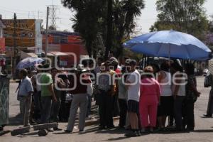 CIERRAN AVENIDA XONACATEPEC