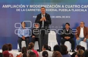INAUGURAN AMPLIACIÓN A 4 CARRILES