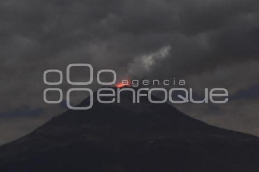 ACTIVIDAD VOLCAN POPOCATEPETL