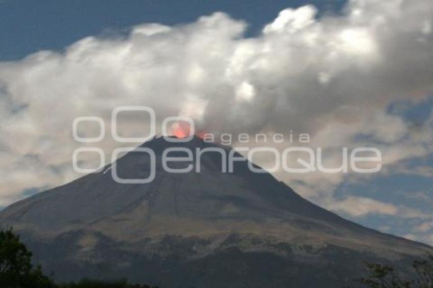 ACTIVIDAD VOLCAN POPOCATEPETL