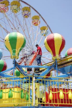 PREPARATIVOS FERIA PUEBLA 2012