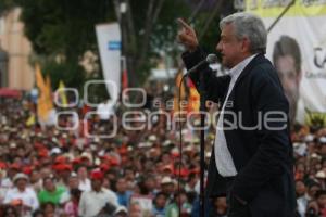 ANDRÉS MANUEL LÓPEZ OBRADOR EN CHOLULA