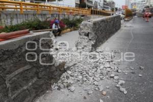 OBRAS METROBÚS DISTRIBUIDOR JUÁREZ SERDÁN