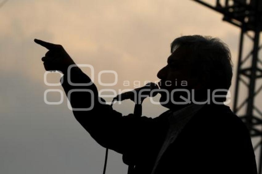 ANDRÉS MANUEL LÓPEZ OBRADOR EN CHOLULA