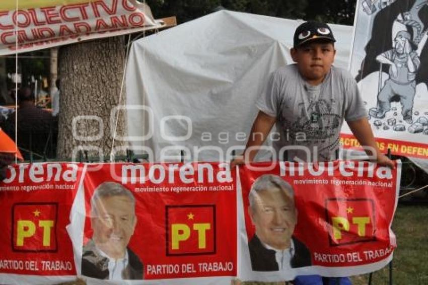 ANDRÉS MANUEL LÓPEZ OBRADOR EN CHOLULA