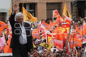 ANDRÉS MANUEL LÓPEZ OBRADOR EN CHOLULA