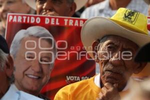 ANDRÉS MANUEL LÓPEZ OBRADOR EN CHOLULA