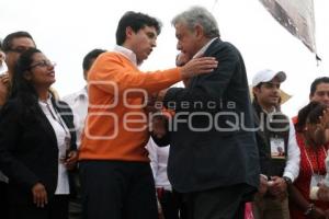 ANDRES MANUEL LÓPEZ OBRADOR EN CHOLULA