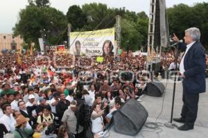 ANDRÉS MANUEL LÓPEZ OBRADOR EN PUEBLA