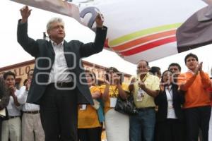 ANDRÉS MANUEL LÓPEZ OBRADOR EN CHOLULA