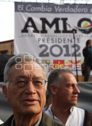 ANDRÉS MANUEL LÓPEZ OBRADOR EN CHOLULA