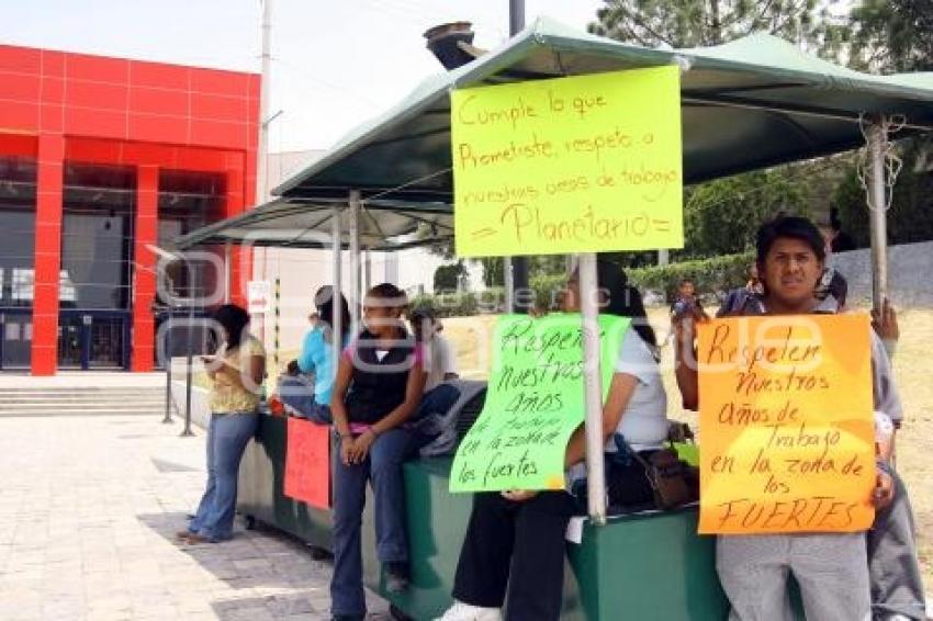 MANIFESTACIÓN EN LOS FUERTES