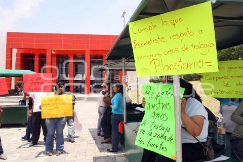 MANIFESTACIÓN EN LOS FUERTES