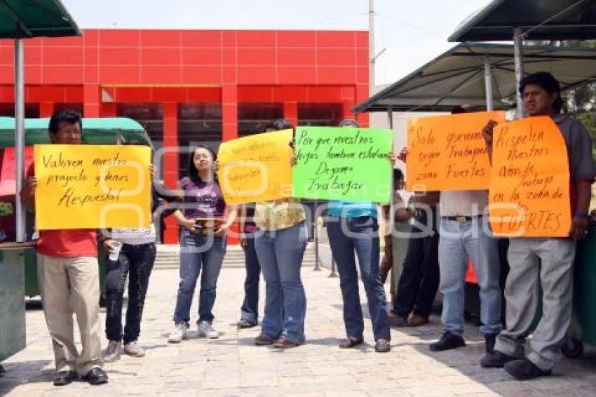 MANIFESTACIÓN EN LOS FUERTES