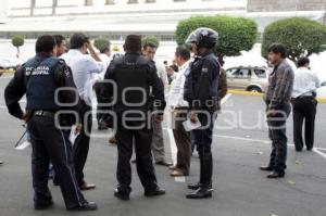 MOVILIZACIÓN POLICIACA EN 21 PTE