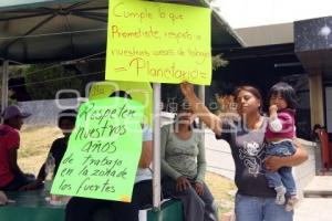 MANIFESTACIÓN EN LOS FUERTES