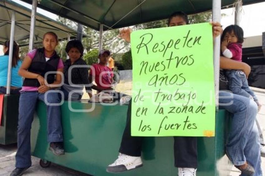 MANIFESTACIÓN EN LOS FUERTES