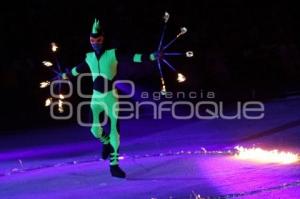 FERIA DE PUEBLA . PISTA DE HIELO