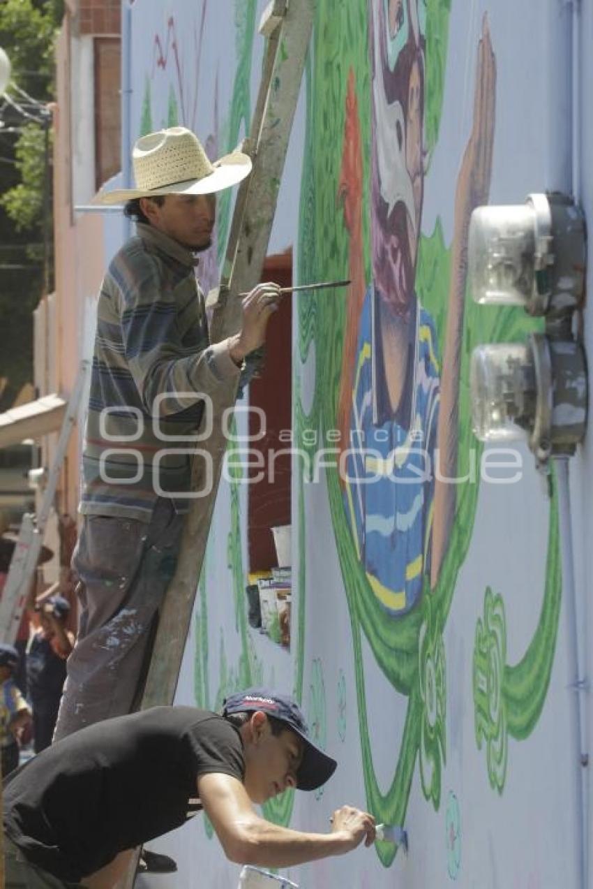 XANENETLA. PUEBLA CIUDAD MURAL