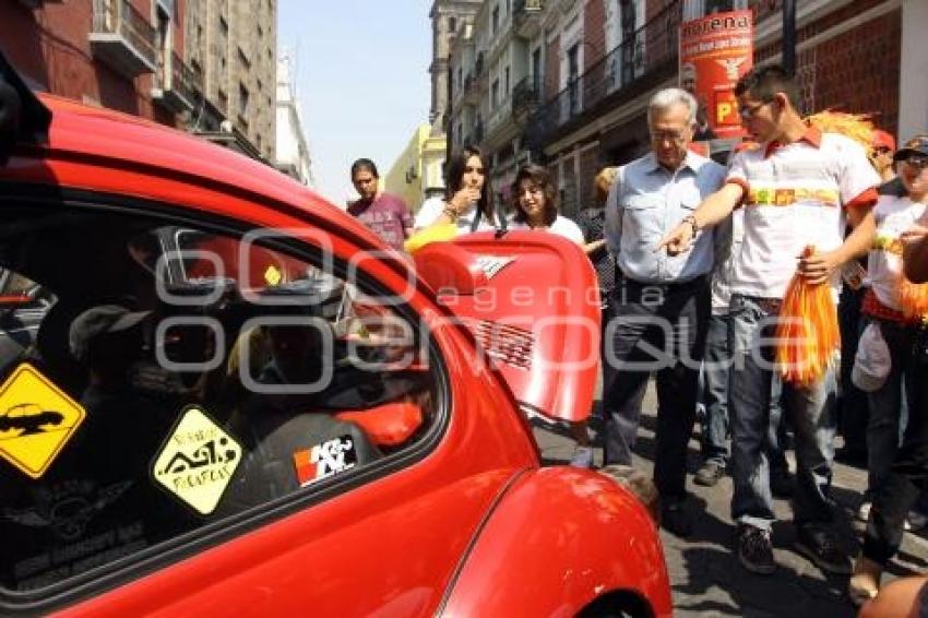 MANUEL BARTTLET SE REÚNE CON JÓVENES