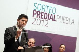 SORTEO PREDIAL 2012