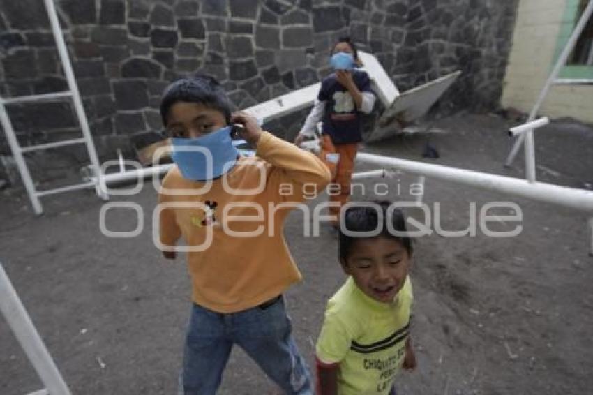 CONTINGENCIA . VOLCÁN POPOCATÉPETL