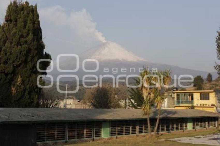 CONTINGENCIA . VOLCÁN POPOCATÉPETL