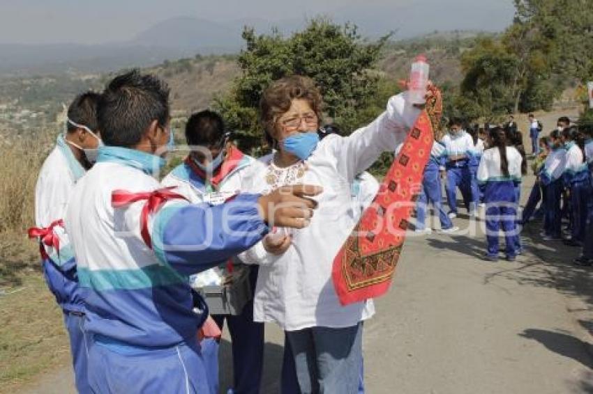 SIMULACRO EVACUACIÓN . VOLCÁN