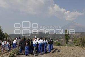 SIMULACRO EVACUACIÓN . VOLCÁN