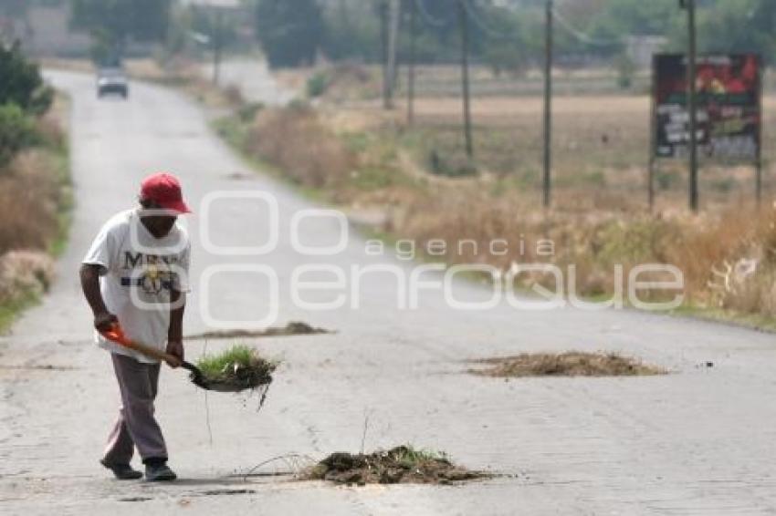 VOLCÁN . RUTAS DE EVACUACIÓN