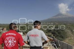 CONTINGENCIA . VOLCÁN POPOCATÉPETL