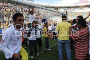 PUEBLA VS AMÉRICA . CONATO DE BRONCA