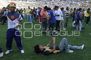 PUEBLA VS AMÉRICA . CONATO DE BRONCA