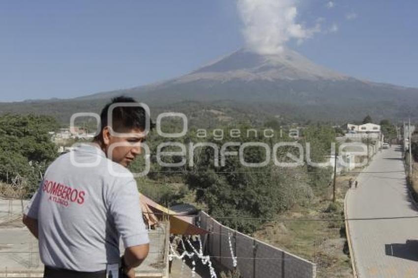 CONTINGENCIA . VOLCÁN POPOCATÉPETL