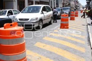 PROHIBEN ESTACIONARSE EN LA 2 OTE